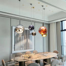 Axyaa Modern Lava Pendant Lights for Loft Staircase Chandeliers in Villa Settings