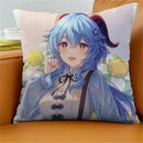 Axyaa Gan Rain Anime Cushion Cover for Stylish Home Decor