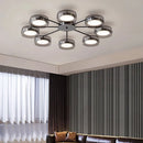 Axyaa Modern LED Chandeliers for Home Living and Dining Rooms