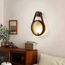 Axyaa Frosted Glass Wall Sconce for Parlor, Bedroom, Restaurant