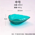 Axyaa Glass Water Drop Fruit Bowl Set - 490ml