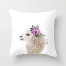 Axyaa Animal Print Decorative Cushion Cover Pillowcase for Home and Car Decor