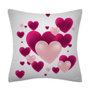 Axyaa Heart Print Cushion Covers Set - 45*45cm