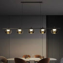 Axyaa Glass Chandelier Dining Room Pendant Lights Ceiling Lamps - Indoor Fancy Lighting