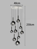 Axyaa Modern LED Pendant Light Chandeliers for Living Room