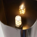 Axyaa Modern Brass LED Wall Lamp Gold Black Body Minimalist Sconce