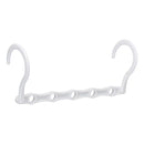 Axyaa 5-Hole Folding Hanger: Space-saving, Multifunctional, Windproof - Ideal for Apartments, Dorms, Families