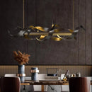 Axyaa LED Chandeliers: Modern Chandelier Pendant Lights for Living & Dining Room