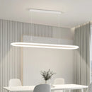 Axyaa Long Ring Pendant Lights for Modern Dining Room and Bar Counter