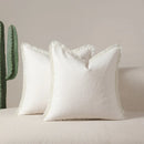Axyaa Simple Light Luxury Solid Color Cushion Cover 50x50 Home and Sofa Decor