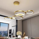 Axyaa Modern Chandelier Pendant Lamp for Stylish Dining Room Lighting
