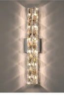 Axyaa Crystal Luxury Wall Lamp for Living Room Bedroom Bedside Villa Lighting