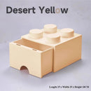 Axyaa Color Block Drawer Organizer Stackable Plastic Cabinet - Home Storage Solution