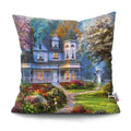 Axyaa Rustic Landscape Print Pillowcase