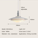 Axyaa Nordic Saucer LED Pendant Chandelier for Dining Room, Bar, Kitchen - Creative Home Lighting