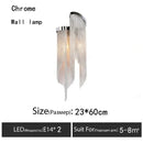 Axyaa Crystal LED Chandelier with Tassel Pendant and Aluminum Chain