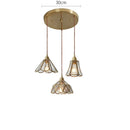 Axyaa Nordic Glass LED Pendant Lights Copper Modern Hanging Lamp Lighting