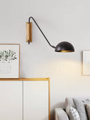 Axyaa Rotatable Wall Lights for Living Room and Bedroom in Black and White
