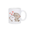 Axyaa Kawaii Panda Bear Mocha Cat Christmas Mug Mugs Set Original Drinkware