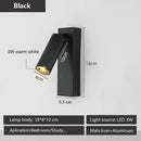 Axyaa Rotatable LED Wall Sconce Lamp for Bedroom, Hotel - Modern Design