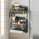 Axyaa Magnetic Fridge Shelf Paper Tube Spice Storage Rack