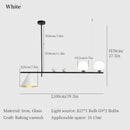Axyaa Moonriver LED Chandelier for Bar Counter and Dining Table