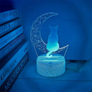 Romantic Love 3D Acrylic Led Light Nightlight by Axyaa