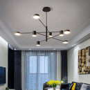 Axya Luxury Black Chandelier for Living Room Kitchen Bedroom Hall Decor