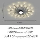 Axyaa Sunflower Chandelier LED Ceiling Light for Home Illumination