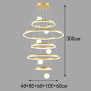 Axyaa Modern Dining Room Pendant Lights LED Chandelier Ceiling Lamp