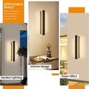 Axyaa Waterproof LED Wall Lamp for Outdoor Garden Balcony Porch Villa Lighting