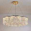 Axyaa LED Crystal Chandeliers: Nordic Modern Luxury for Villa Living and Dining Rooms