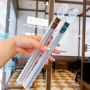 Axyaa Non-slip Reusable Chopsticks Set - Portable Healthy Tableware