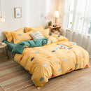 Axyaa Cartoon Print Duvet Cover 220x240 for Adults Kids - Double-sided Comforter Cover