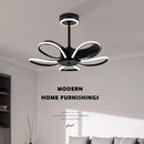 Ceiling Fan with LED Light & Remote Control - Axyaa Bedroom Foldable Ceiling Lamp