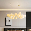 Axyaa Modern LED Pendant Light Chandeliers for Living Room and Dining Room