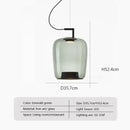 Axyaa Glass Restaurant Pendant Lamp Minimalist Nordic LED Hanging Light