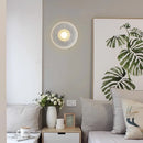 Axya Nordic Resin Wall Lamp - Simple Bedside & Background Light for Indoor Decor