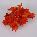Rattan Maple Leaf LED String Lights by Axyaa for Home Garden Thanksgiving Decor
