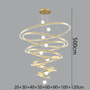 Axyaa Nordic Stair Chandelier Pendant Lights, Ceiling Light for Living Room Bedroom Dining Room
