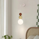 Axyaa Iron Ball Lampshade LED Wall Sconce for Modern Home Decor