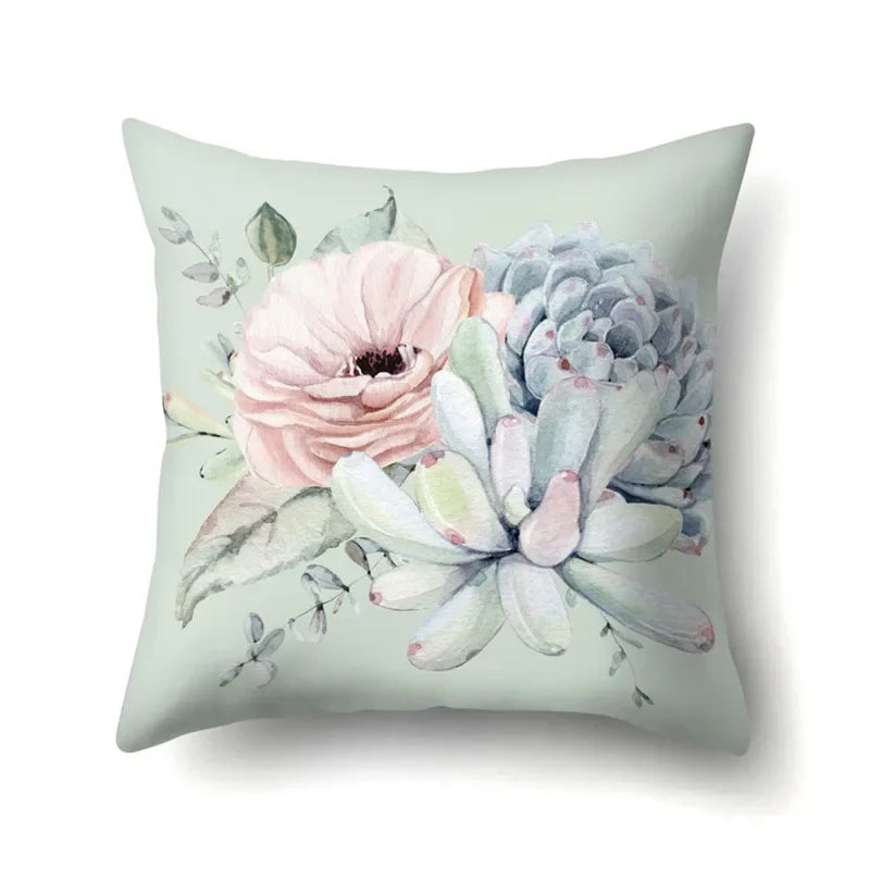 Axyaa Nordic Pineapple Cushion Cover - Geometric Throw Pillow for Sofa