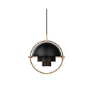 Axyaa Gold Deformable Designer LED Pendant Light for Dining Room - Home Decor Lighting Fixtures
