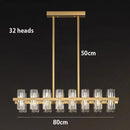 Axyaa Elegant Ceiling Chandeliers for Dining and Living Room Lighting