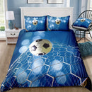 Axyaa Rose Leopard Print Bedding Set: Duvet Cover + 2 Pillowcases
