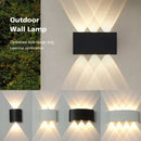 Axyaa Modern Garden Wall Light Waterproof Sconces LED Fixture IP66 AC85/265V
