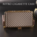 Axya Retro Leather Cigarette Case Set - 20pcs Thin & Durable Accessories