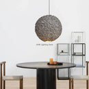 Axyaa Planet Grey Wabi Sabi Chandelier for Living Room, Dining, Coffee Store - Japanese Loft Decor