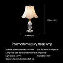 Axyaa Crystal Desk Lamp LED with Remote Control for Home Living Room