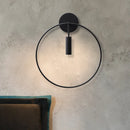 Nordic Brass Rotating Spotlight Wall Lamp for Bedroom, Living Room - Axyaa